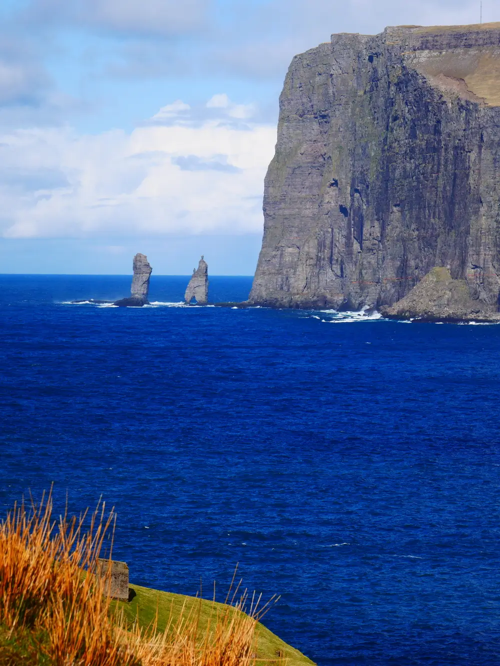rochers geant femme faroe